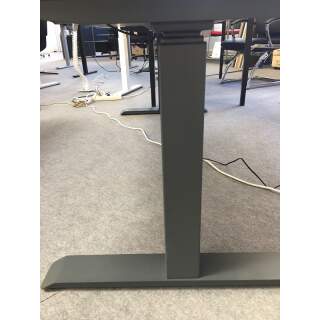 Gestell Wilhemshöhe für elektrisch höhenverstellbaren Schreibtisch 120 kg anthrazit