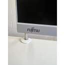 2 x Fujitsu-Monitore 23.8 Zoll inkl Humanscale M8 Dual Monitorarm