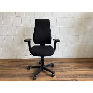 Bürodrehstuhl Kinnarps 6000 schwarz ergonomisch