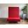 SMV Hochlehner gepolsterte Sitzbank 120cm breit rot 