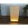 Plexiglas Schrank mit Beleuchtung 4 Ordnerhöhen weiß Raumteiler