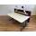 Haworth Schreibtisch 160x80 Sichtblende lila 2 Monitorhalter weiß