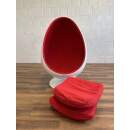 myfaktory Sessel Ele Chair weiß/rot