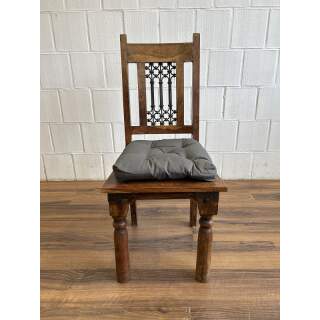 Stuhl Landhausstil Holz mit Sitzkissen
