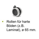 Chefsessel Bürodrehstuhl NORTH CAPE ohne Armlehnen Aluminium poliert Hartboden (Laminat...) Velito 88% Wolle, 12% Polyamid GT1 Hellblau